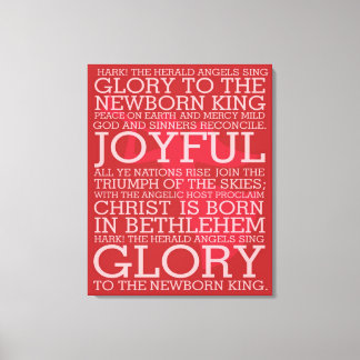 Jul Sång Canvas Hark Herald