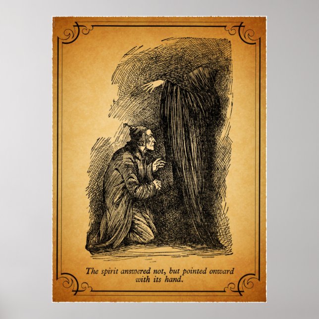 Jul Sång: den anda som inte besvarades Poster (Framsidan)