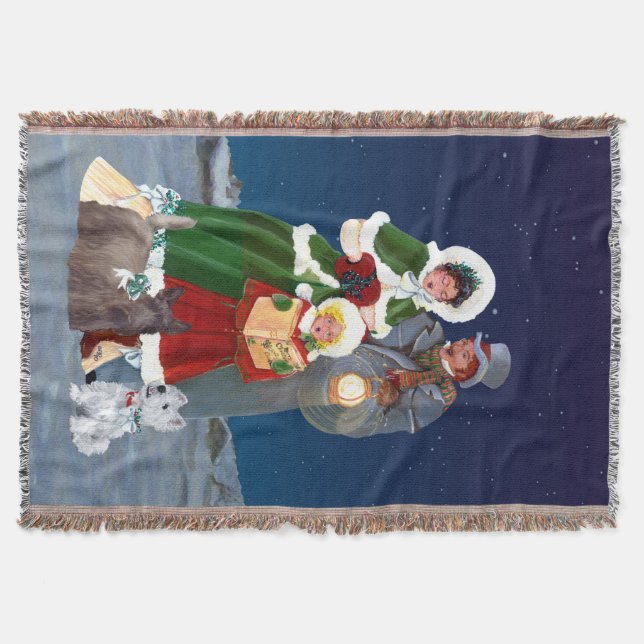 Jul Sång Filt (Framsidan)