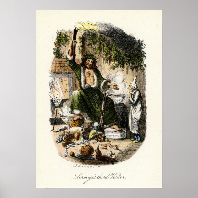 Jul Sång - Ghost från Julklapp Poster (Framsidan)