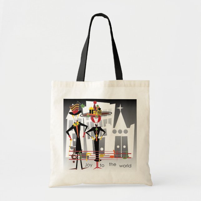 Jul Sång Joy Bag Tygkasse (Framsidan)