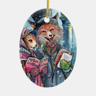 Jul Sång Julgransprydnad Keramik