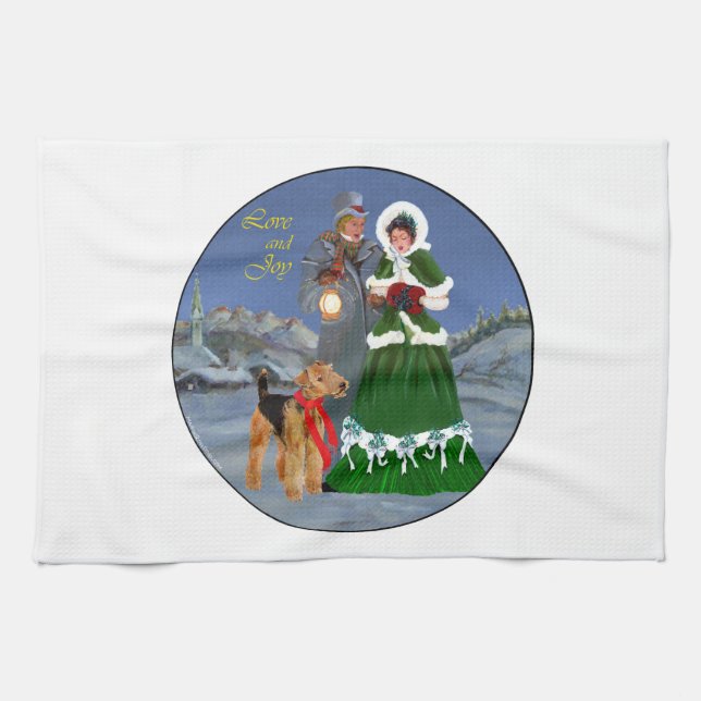 Jul Sång Kökshandduk (Horisontell)