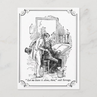 Jul Sång: Lämna IT Ensam Helg Vykort