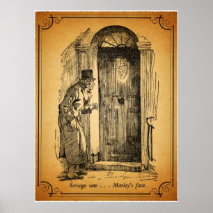 Jul Sång: Marleys Ansikte Poster