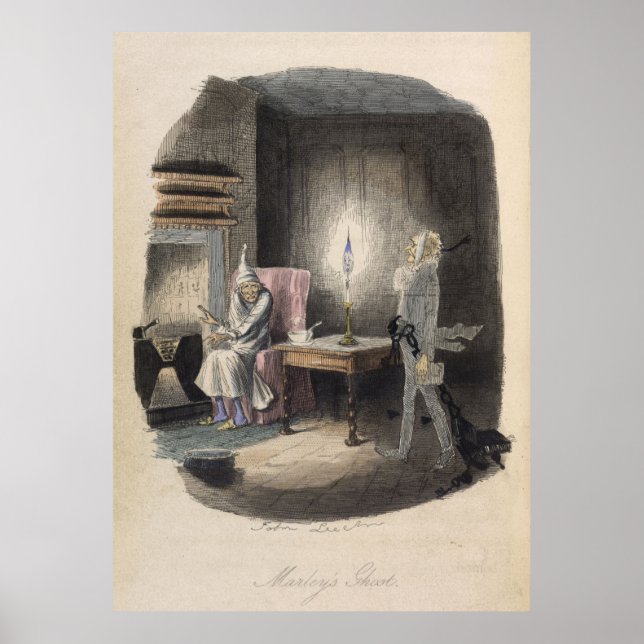 Jul Sång - Marleys Ghost Poster (Framsidan)