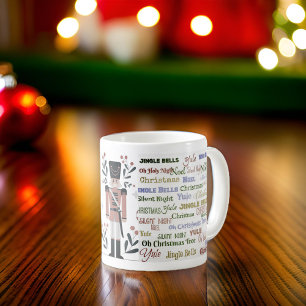 Jul Sång Nutcracker Coffee Mugg
