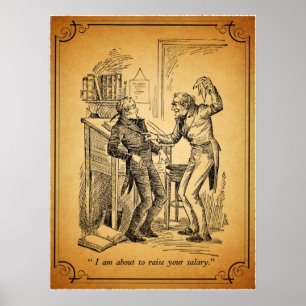 Jul Sång: Öka din lön Poster