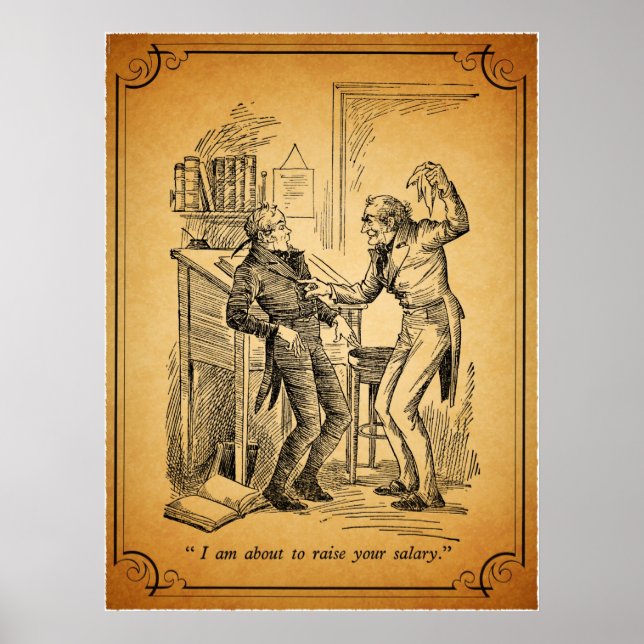 Jul Sång: Öka din lön Poster (Framsidan)