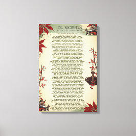 Jul Sång: Ole St Nick | Canvastryck