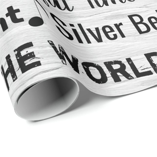 Jul Sång på Birch Presentpapper (Rullad Hörn)