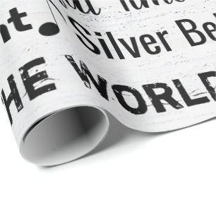 Jul Sång på Pappra för träbearbetning Presentpapper