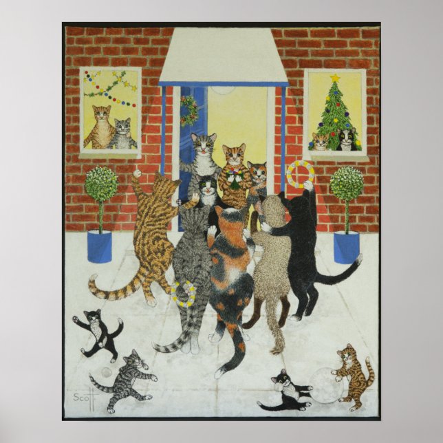 Jul sång poster (Framsidan)