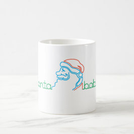 Jul Santa Baby Hjärtklappning 11 oz Kaffemugg