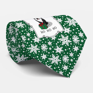Jul Santa Boston Terrier (svart) Cute Slips