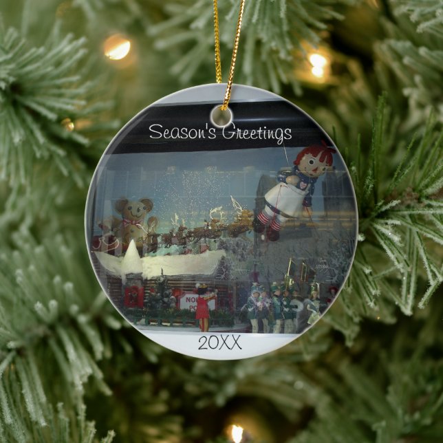 Jul Santa Butiks Fönster Ornament (Träd)