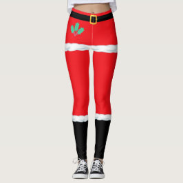 Jul Santa Claus leggingar Leggings