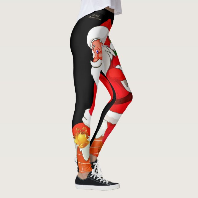 Jul Santa Claus Leggings (Höger)