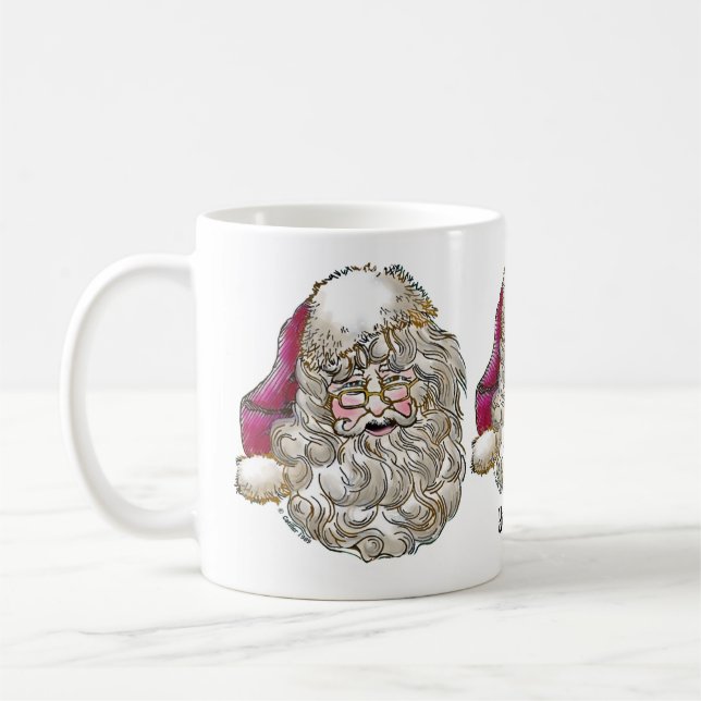 Jul Santa Claus muggar (Vänster)
