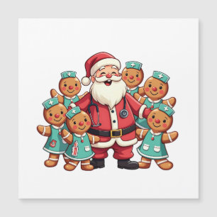 Jul Santa Claus Pepparkakor Sjuksköterskor