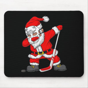 Jul Santa Dabbing Hockeyspelare Pojkar Barn Da Musmatta
