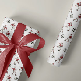 Jul Santa Fotboll jul Presentpapper