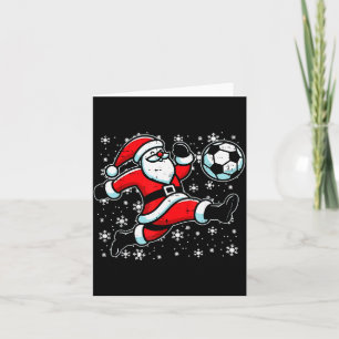 Jul Santa Fotboll Spark Jul Fotboll Män Pojkar Kort