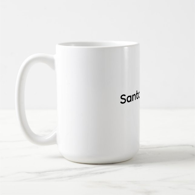 Jul Santa Gym  Kaffemugg (Vänster)