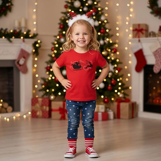 Jul Santa jul T Shirt (Skapare uppladdad)