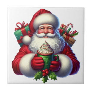 Jul Santa Keramisk Kakel