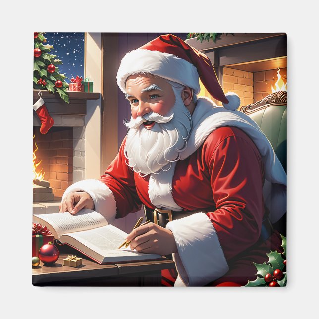 Jul Santa Magnet (Framsidan)