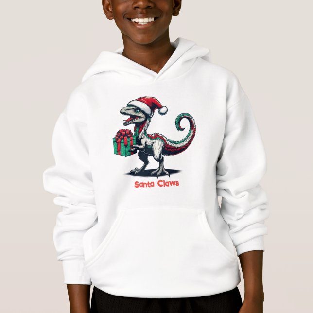 Jul Santa mössa raptor T Shirt (Framsida)