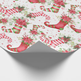Jul Santa-sockor normal skala Presentpapper