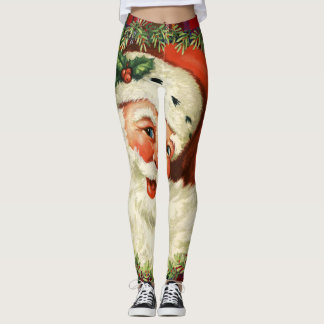 Jul Santa Tartan Leggings