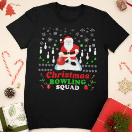 Jul Santa's Bowlingsällskap T Shirt