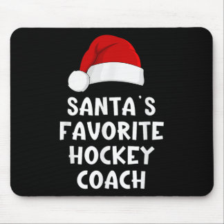 jul Santas Favorite Hockey Coach Funny Julafton Musmatta