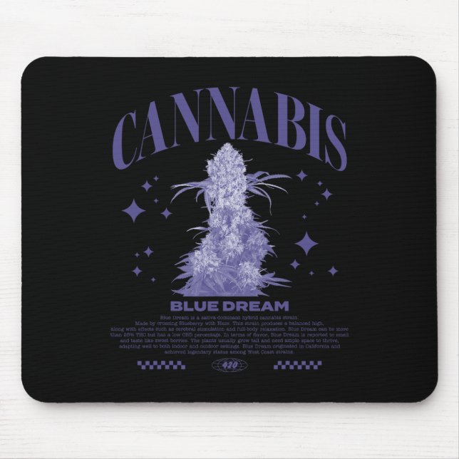 Jul Sativa Hybrid Stam Blue Dream  Musmatta (Framsidan)