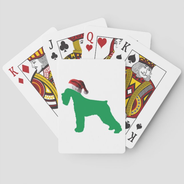 Jul Schnauzer Casinokort (Baksidan)