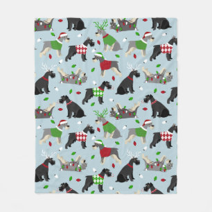Jul Schnauzer Fleecefilt