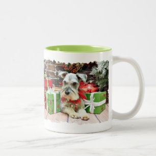 Jul - Schnauzer - Heinz Två-Tonad Mugg