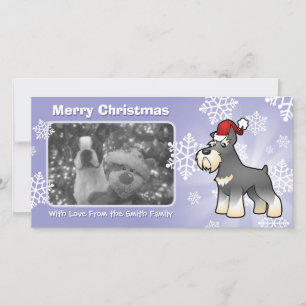 Jul Schnauzer Julkort