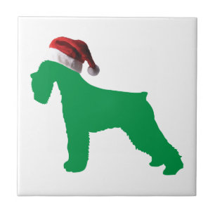 Jul Schnauzer Kakelplatta