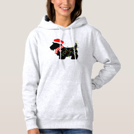 Jul Scottie Hund With Ljus T Shirt