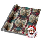 Jul Scottish Tartan denim Blue Reindeer Presentpapper<br><div class="desc">Jul Scottish Tartan denim Blue Highlander Reindeer Denna färgstarka skotska tartanförpackning papper är sömlös. Det är en sammansättning av färgfulla hölander-kor,  kryssrutor och korsande linjer i korsat mönster som är associerade med olika skotska klorna.</div>