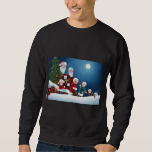 jul-semester lång ärmad tröja