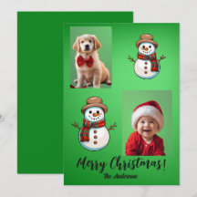 Jul sex barn, God jul! Julkort