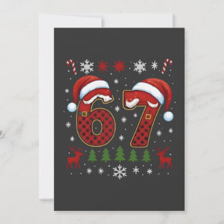 Jul Sex Sju 67 Tomte Xmas Gen Alpha Tack Kort