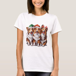 Jul Shetland Sheephund T Shirt