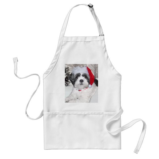 Jul Shih Tzu Förkläde (Framsidan)