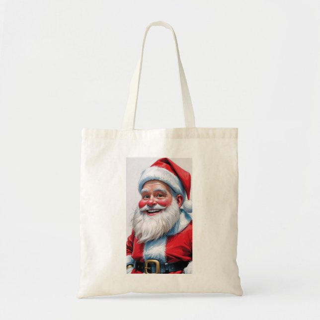 Jul ⛄ shoppingväska 🛍️ tygkasse (Framsidan)